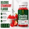 Creatine Gummies 3,000mg True Dose - Strawberry Flavour - Increases Physical Performance for Men & Women, Vegan & Sugar-Free, Easy Pre/Post Workout Gym Support for Performance and Muscle Power view 2