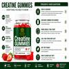 Creatine Gummies 3,000mg True Dose - Strawberry Flavour - Increases Physical Performance for Men & Women, Vegan & Sugar-Free, Easy Pre/Post Workout Gym Support for Performance and Muscle Power view 3