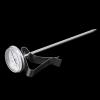 Asixxsix Ajustable Hanging Coffee Thermometer Stainless Steel Temperature Gauge Fast Reading for Kitchen Food Milk Barbecue (Short 11.4-19.6in) view 2