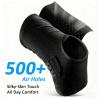 Ankle Support with Side Stabilising Pads Adjustable Sports Ankle Brace for Running, Football & Basketball, Breathable Compression Sleeve with Dual Stabiliser Wings for Sprain Protection (Black, M) view 3