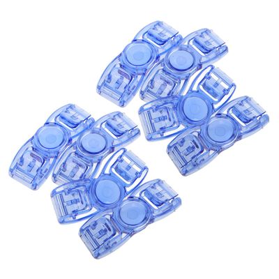 Cabilock 8pcs Swimming Goggles Buckles Universal Quick-Release Strap Clips Replacement for Swim Goggles Strap Adjuster Swimming Accessories