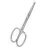 Pongnas Stainless Steel Nose Hair Scissors Rounded Tip for Eyebrows Beard Moustache NOSERounded Tip (MJ-WB094) view 3