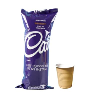 Katsy Style Instant Hot Chocolate Mix | Creamy Cocoa Powder | 7 Cups Ready Drink Sachets | Easy to Prepare | Rich Chocolate Beverage for Home, Office & Travel