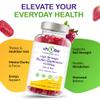 Biotin Gummies 10000mcg Per Serving 60 High Strength Vitamin B7 for Hair Growth, Skin & Energy Support | Natural Strawberry Flavour Biotin Supplement | Vegan Hair Gummies by vh1be view 4