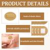 120pcs Small Circle Bandages,6 Sizes Flexible Fabric Adhesive Breathable Round & Oval Bandaids,Circular Plasters,Tiny Circle Bandages,Tiny Circular Plasters for Face,Nose,Hands,S mall Incisions view 3