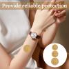 120pcs Small Circle Bandages,6 Sizes Flexible Fabric Adhesive Breathable Round & Oval Bandaids,Circular Plasters,Tiny Circle Bandages,Tiny Circular Plasters for Face,Nose,Hands,S mall Incisions view 4