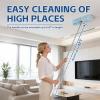 6 ft Extendable Duster Handle with 20 Pcs, Blue view 3