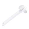 Abaodam Double-Sided Denture Cleaning Brush 4pcs Set White and Blue, Dual-Head False Teeth Toothbrush for Effective Oral Care and Retainer Cleaning view 1