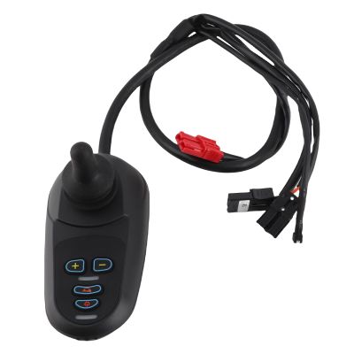 KENANLAN 45A DC 24V Electric Wheelchair Joystick Controller, Stable Startup,Sensitive Control for Safety, Smart Control Algorithm, Dependable Use, Premium ABS Material