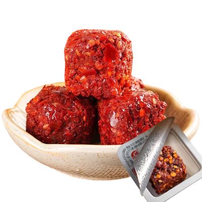 Sichuan Chongqing Specialty Handmade Spicy Fermented Tofu 20pcs | Individual Small Packs | Ready-to-Eat Preserved Tofu (Meidoufu)doufuru