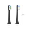 4/6PCS Replacement Brush Heads,Compatible for X1/X3/X3 Pro/X3U/X5/V1/V2/D3/D3 Pro Soft Electric Toothbrush(4Black) view 4