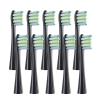 10PCS Brush Head Replacement,Compatible for Electric Toothbrush Soft Bristle X/X PRO/ Z1 Brushes Replaceable(10 Black) view 1