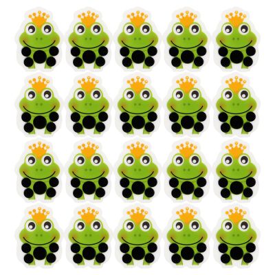 FreshCart Basics 20pcs Fever Forehead Thermometer Sticker, Rapid Temperature Display, Allergy- Sticker, for Continuous Monitoring, Babies/Children, ABS