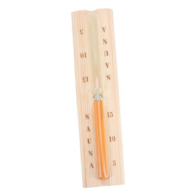 FUNOMOCYA Wooden Sauna Timer Dry Steam Accessory Indoor Countdown Clock for Sauna and Steam Use