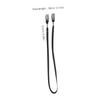 Healvian 10pcs Lanyard Neck Straps Trape Buckle Breakaway Lanyards for Safety Use view 2