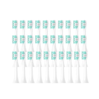 4/8/12/16PCSCompatible for HX6982 Replacement Toothbrush Heads Electric Vacuum Soft Bristle Brush(30pcs)