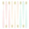 Mikinona 9pcs Soft Bristle Toothbrush Wide Head Gentle Cleaning for Adults Household Use Extra Soft Bristles Non-irritating Oral Care Brushes view 1