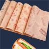 Deli Paper 50Pcs Sandwich Wrapping Paper Greaseproof Non-Stick Parchment Baking for Bread Pizza view 4