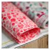 Deli Paper 50Pcs/Lot Wax Paper Grease Food Wrapping for Bread Sandwich Burger Fries Oilpaper Baking Tools(Strawberry-S) view 3