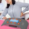 Back Stretching Board - Adjustable Massager Traction Stretching,Lumbar Back Stretcher Cracking Device,for Cervical Spine Body Muscle Recovery Relaxation Men Women Home Gym Travel Birthday view 3