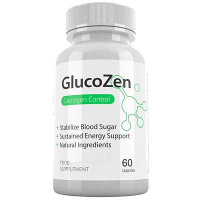 Glucozen 60 Capsules Natural Ingredients Food Supplement