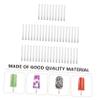 GARVALON 50 Pcs DIY Ice Cream Sticks for Children Reusable Acrylic Craft Sticks with Rounded Edges Multi-Functional for DIY Ice Cream and Handicrafts Making view 3
