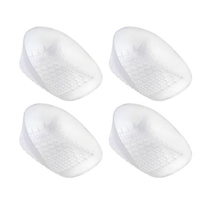 VALICLUD 2 Pairs U-Shaped Heel Cushions Shoe Insert Foot Pads with Shock-Absorb and Support Features for Men and Women Suitable for High Heels and Boots