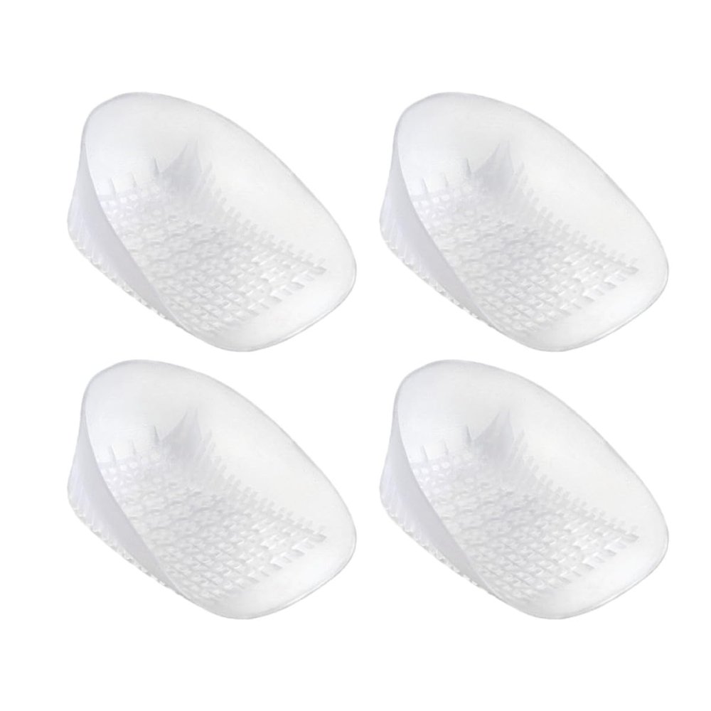 VALICLUD 2 Pairs U-Shaped Heel Cushions Shoe Insert Foot Pads with Shock-Absorb and Support Features for Men and Women Suitable for High Heels and Boots