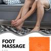 DECOMELODY 2pcs Outdoor Massage Mat Foot Pressure Massager Foot Reflexology Mat for Walking Therapy Yoga Massage Pad Bathroom Toe Plate view 3