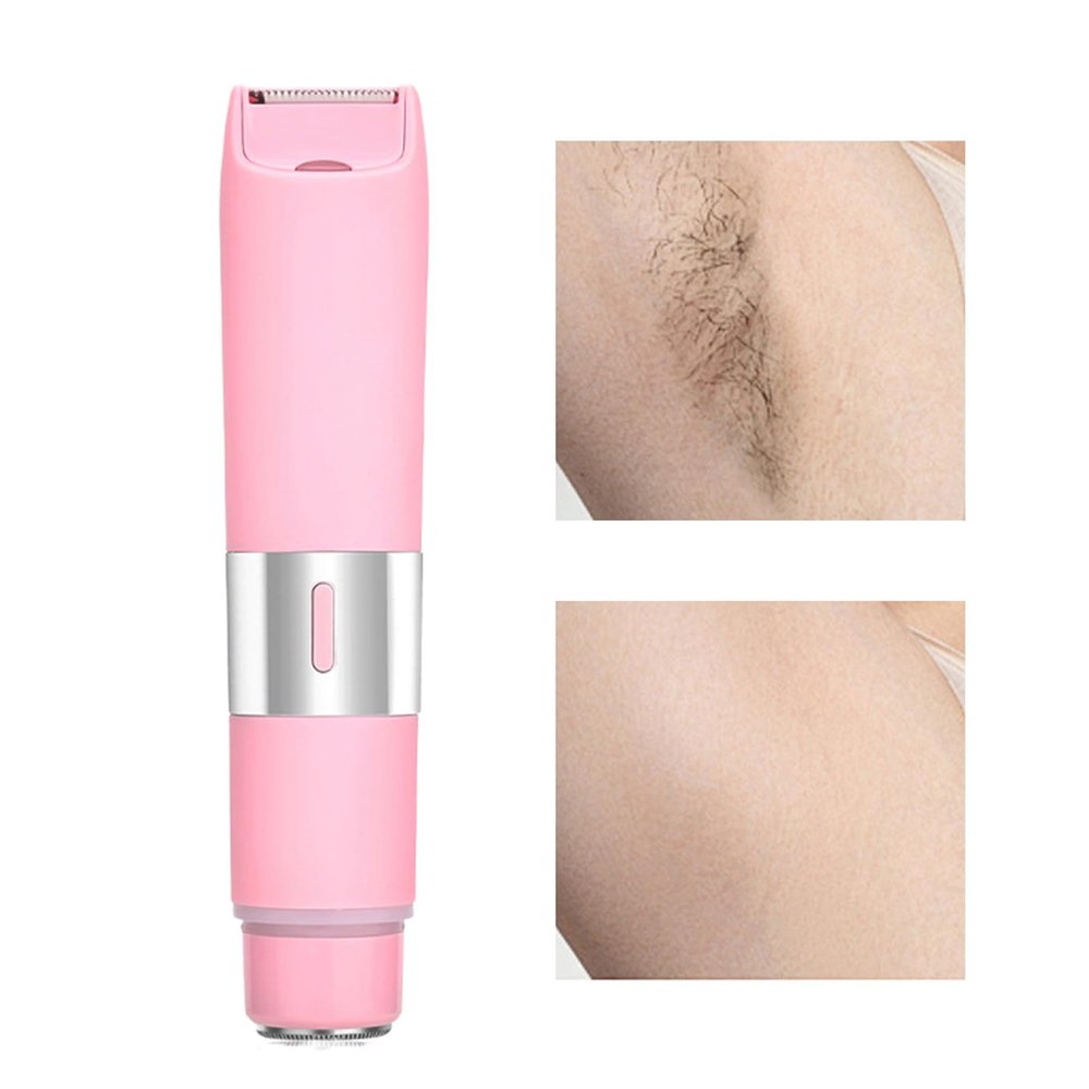 Hair Clipper for Women for Body Hair | Rechargeable Electric Shaver for Wet and Dry Use - Epilator for Body and Bikini Area - For Personal Care of Legs Armpits Travel E C