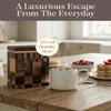 Motif Hot Chocolate Tin - Hot Choc Gift Set, Luxury Gifts for Fathers Day with Premium Velvety Winter Drink Cocoa Blend, Ideal Seasonal Treat, 45% Cocoa Powder Tin - Double Chocolate view 2