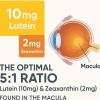 14 in 1 Advanced Eye Formula Eye Vitamins, areds 2 Eye Supplement Eye Vitamin and Mineral Supplement with Lutein, Zeaxanthin, Zinc & Bilberry Extract Vision & Focus Support, 60 Capsules view 3