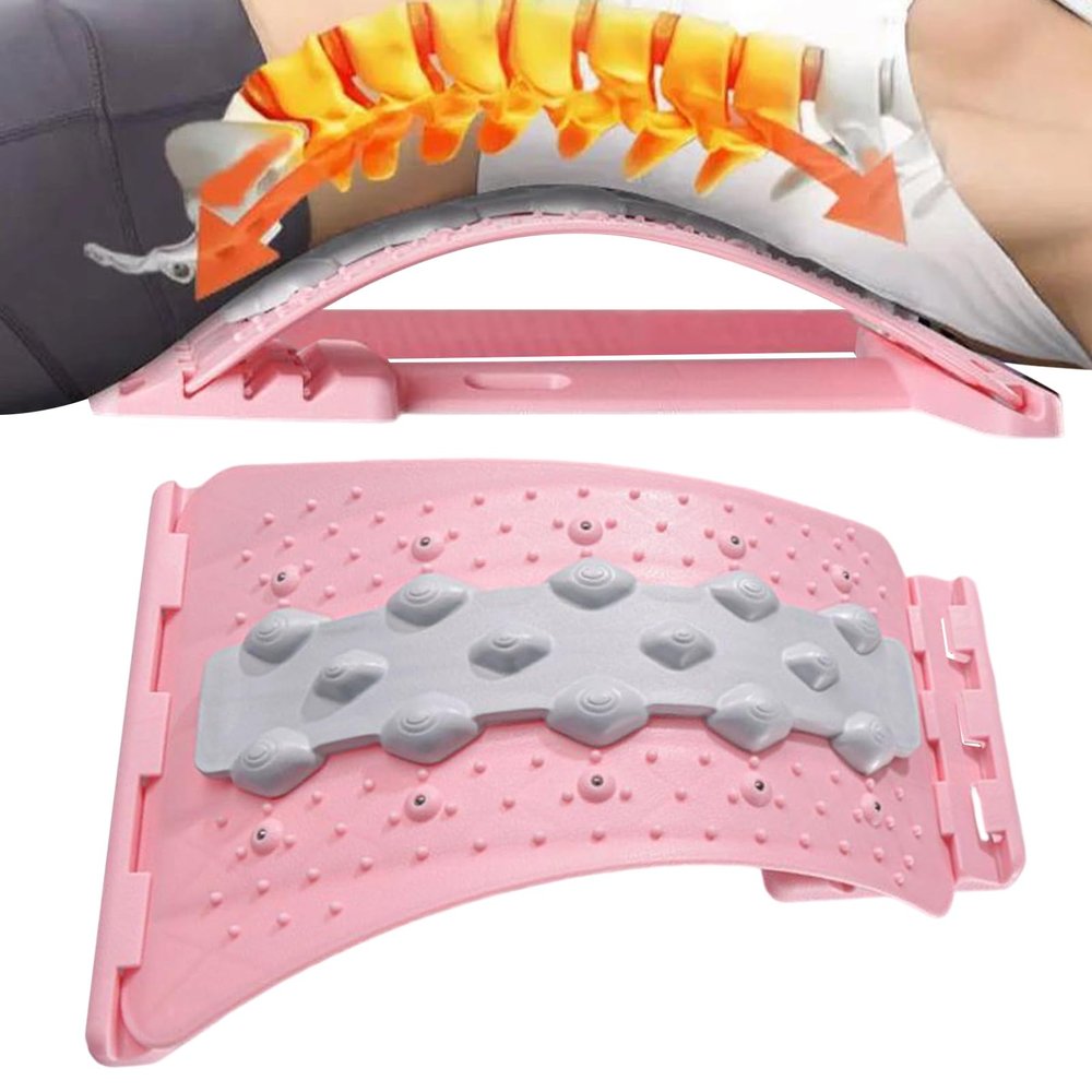 Back Cracker 4 Level Adjustable Stretcher Massager Board