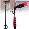 Solar Panel Cleaning Brush with Telescopic Pole 4-12M Water-Fed Rod for Effortless Window & Glass Wall Cleaning Perfect for Solar Panels & Vehicles. view 1