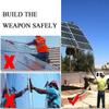 Solar Panel Cleaning Brush with Telescopic Pole 4-12M Water-Fed Rod for Effortless Window & Glass Wall Cleaning Perfect for Solar Panels & Vehicles. view 2