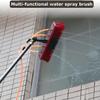 18FT Water Fed Pole Kit - Lightweight Window Cleaning Brush & Solar Panel Cleaner - Ideal Outdoor Washing Tool for Home & Business - Effortless Reach & Streak-Free Shine view 2