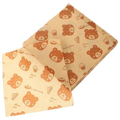 VICASKY Greaseproof Sandwich Paper Sheets 20x20cm 500pcs Food Wrapping Liners for Sandwiches, French Fries, Burgers, Multipurpose Food Wrap Paper