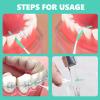 200 PCS Interdental Brushes Green, Dental Floss Sticks, Soft Silicone Tooth Picks Floss Sticks for Oral Cleaning Protecting Teeth view 4