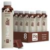 Huel Lite Ready to Drink, 8 x 500ml Bottles, 25g Chocolate Flavour Protein Shake, 190 Calories Meal Replacement Shake, Low Sugar, High Fibre, Vegan Protein Drinks with 26 Vitamins & Minerals view 1