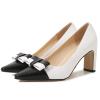 TVAFEDS High Heels Women Party Office Design Large Size Casual Sexy Brand Shoes(White,7) view 1