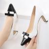 TVAFEDS High Heels Women Party Office Design Large Size Casual Sexy Brand Shoes(White,7) view 2