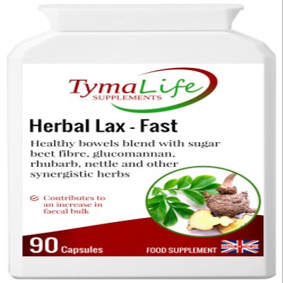 TymaLife Supplements Herbal Lax Fast - a Fast Acting Colon Cleanser