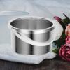 BESTYASH Metallic Wax Melting Pot 500 ml Aluminium Inner Pot with Silicone Handle for Professional Hair Removal Wax Warmer Accessories for Salon and Home Use view 4