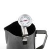 Cocoarm Coffee Thermometer with Large Round Dial, Stainless Steel and Glass Material for Precise Temperature Reading, Adjustable Clamp/Holder for Coffee Milk Candy BBQ, 7.6 Inch Long Type (Long view 4