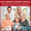 Magnesium Glycinate Gummies 600mg Sugar-Free High Absorption, Supports Relaxation, Calm & Restful Sleep, with Vitamin B6 & D3 120 Berry-Flavor Gummies view 3