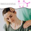 Abaodam 2pcs Small Handheld Body Massager Manual Muscle Relaxing Tool for Back Neck Arms with Comfortable Grip for Home Use view 2