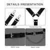1 Piece Of Punk Style Leg Ring And 1 Strap, Trendy Dress-Up Accessories, Role-Playing Costumes, Suitable For Parties And Performances. view 3