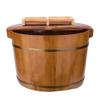 ASerZenith Wooden Barrel Foot Spa Foot Soak Bucket, Foot Basin For Adults, Foot Bath Spa Tub, Foot Tub For Soaking Feet, Wood Bucket For Pedicure view 1