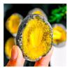 ITCLEYMDZV 100-150g 1pc of Yellow geode geode eggs view 1