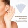 100 Pcs Clear Disposable Auricular Ear Stickers for Pain Relief, Non-Invasive Easy Acupuncture Massage Patches Kit(D(100 PCS)) view 3